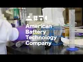 American Battery Technology Company Overview