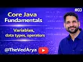 Java Variables Data Types Operators in Hindi Complete Basics for Beginners Module 2