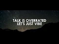 Download Lagu Jeremy Zucker - Talk Is Overrated ft. Blackbear (Lyrics)