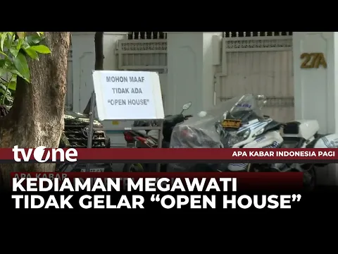 Idul Fitri 1446 H, Megawati Tidak Open House