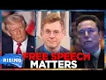 Lagu Trump SLAMS European Union As “NASTY” After Elon Musk X FINE! Robby Soave | RISING