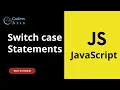 21 Switch Case Statements JavaScript Tutorial for Beginners Web Development Lecture 21