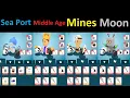 Eatventure best worst Event gears Sea port Middle age Mines Moon