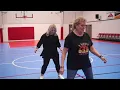 Line dancing with Debbie Winsett