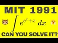 MIT Integration Bee 1991