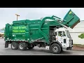 Peterbilt 320 - McNeilus Meridian Front Load Garbage Truck