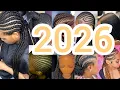 Cute Ghana weaving hairstyles Cornrows braids 2023 2024 Braids