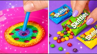 HACK Ẩm Thực MINI Sẽ Khiến Bạn Bất Ngờ! 🍔 Mini Food vs Real Food cực Độc Lạ | 123 GO!