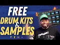 Where To Find FREE DRUM KITS and SAMPLES 3 Websites 100 FREE