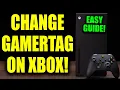 How to CHANGE GAMERTAG On XBOX SERIES For FREE Change Xbox Live Gamertag For Beginners