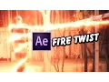 Visual Effects Fire Twist Tutorial with Copilot SABER After Effects