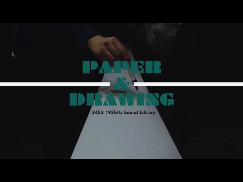 PAPER-DRAWING sound library preview