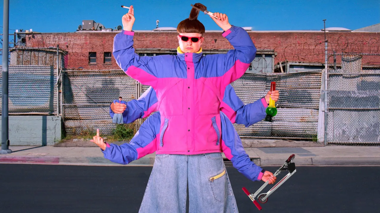 Oliver Tree - Again & Again [Lyric Video]