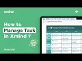 How to Use the Task Tracker in Xmind Feature Tutorial