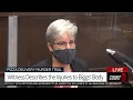Erica Stefanko got emotional after a medical examiner described injuries suffered by Ashley Biggs