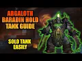 Argaloth Tank Guide Cata Classic