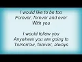 Rosie Thomas - Tomorrow Lyrics