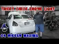 Tricky Check Engine Light on this 04 Nissan Maxima even shocks the CAR WIZARD