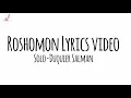 (LYRICS) Roshomon Lyrics video-SoLo