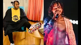 so funny see how slimcase u0026 junior boy shotdown naira marley concert malians fest