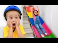 Download Lagu Stair Slide Adventure with Chris and friends