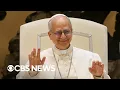 Download Lagu Pope Leo XIV addresses world in English, makes joke