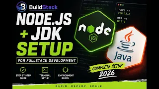 Complete Node js JDK Setup for Fullstack Development 2026