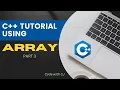 C Array PART 3 Swap two elements inside the list