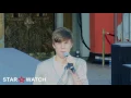 Justin Bieber sings "Rockin' Robin" at Michael Jackson ceremony