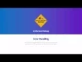 React Architecture Challenge Error Handling