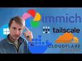 The BEST way to access Immich from anywhere Tailscale Cloudflare