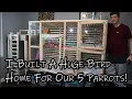 I Built a Huge Bird Cage for All of Our Birds DIY Bird Cage Ideas