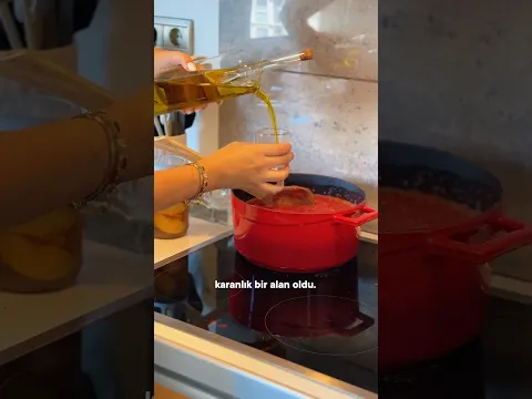 Domates sosu tarifi açıklamalarda! 🍅✨