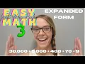 3rd Grade EXPANDED FORM and Expanded Notation
