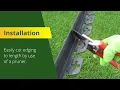 How to Install Short No Dig Innovative Edging