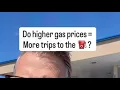 Less gas more often Here s one way gas prices are changing behavior