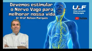 Devemos estimular o nervo vago para melhorar nossa vida. Dr Prof Nelson Marques