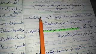تعبير عن رحلة إلى الريف في عطلة الربيع وضعية ادماجية  تعبير عن رحلة إلى الريف في عطلة الربيع وضعية ادماجية