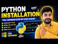 How to Install Python on Windows Beginner Friendly Step-by-Step Setup Guide