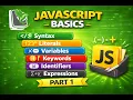 JavaScript Tutorial for Beginners Part-1 Syntax Values Keywords Identifiers Expressions