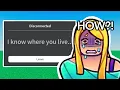 Scaring Roblox Players with FAKE WARNINGS
