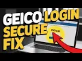 How to login to Geico insurance - Secure Fix