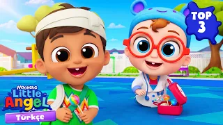 🩺 Doktor Can Bebek İş Başında! En Sevilen 3 Doktor Şarkısı! 🍭 | Little Angel Türkçe