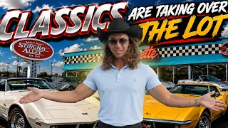 Running Out Money Room Bought TOO MANY Classic Cars