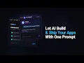 Build and deploy a Full Web App with ONE Prompt using AI