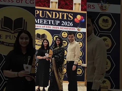 SSC CGL 2025 Toppers 🔥🔥 @ThePundits_Official Meetup #rajasir #manishabansalmaam #ssccgltopper