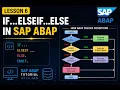 SAP ABAP Tutorial for Beginners IF ELSEIF ELSE Explained