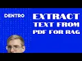 Extracting Text from PDFs for Large Language Models and RAG PyMuPDF4llm