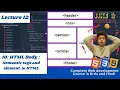 HTML Tutorial Semantic Tags in HTML Web Development Tutorials