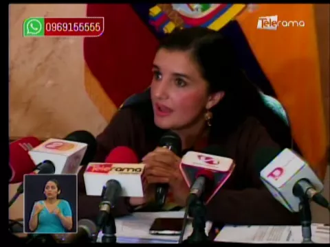 Ministra Alvarado respalda decretos para convocar a consulta popular